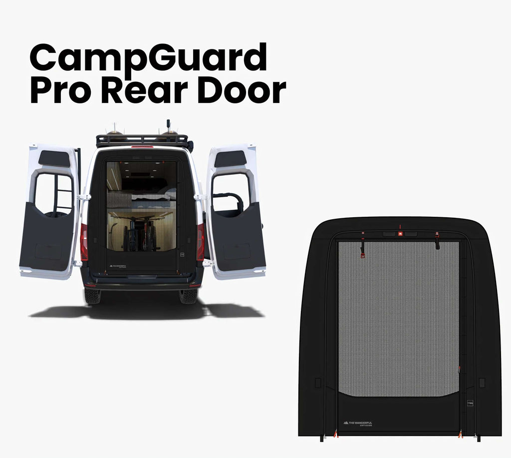 thumbnail image 2 of Bug Mesh Screens Oz CamperVan Rear Insect Mesh Screen – Custom Fit (Advise Year, Model, Roof Type) 2 of 6