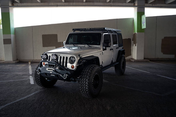 DV8 Offroad Roof Rack Gutter Rail Mount (MPN: RRJK-03)
