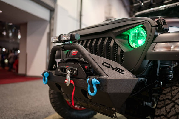 DV8 Offroad Grille With Angry Eye Design (MPN: GRJL-01)