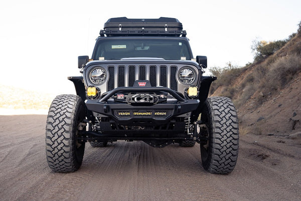 DV8 Offroad Spec Series Winch Front Bumper (MPN: FBJL-09)
